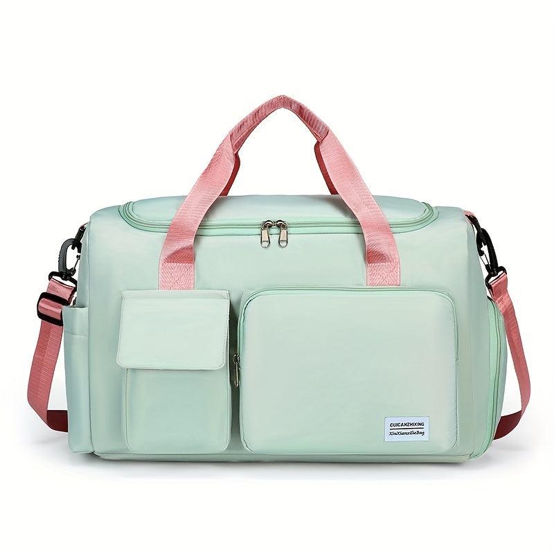 Outdoor Sports Luggage Bag Dry/Wet Separate Storage With Shoes Compartment