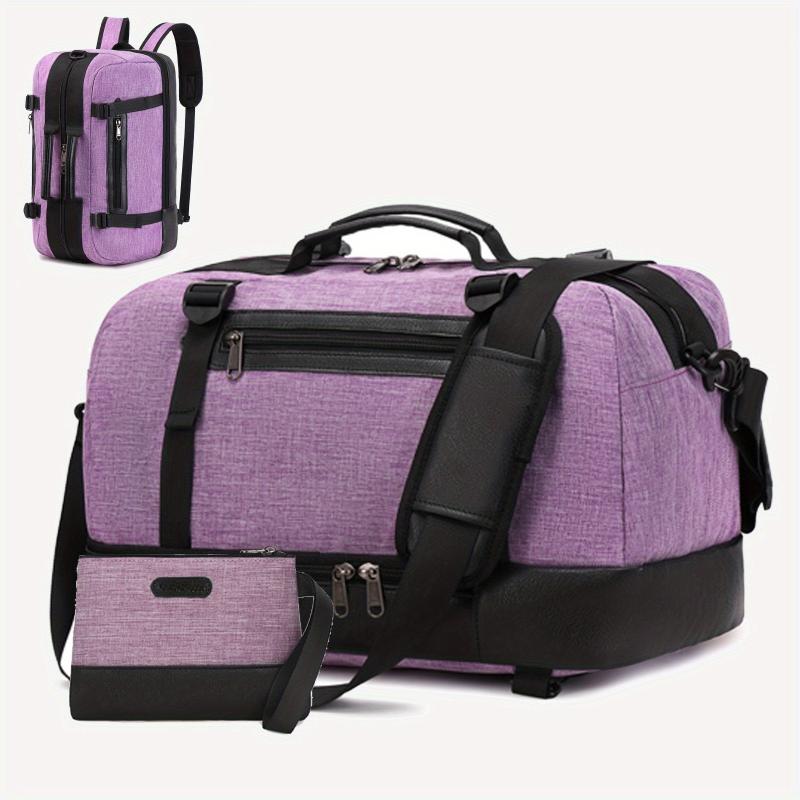 Lightweight Duffle Bag Large Capacity Multifunctional Weekender Bag