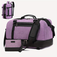 Lightweight Duffle Bag Large Capacity Multifunctional Weekender Bag