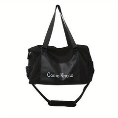 Colorblock Carry On Bag with Shoes Compartment