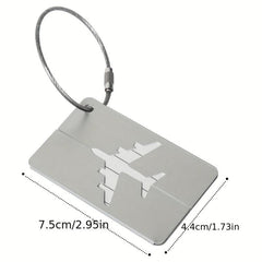 Metal Luggage Tag Boarding Plate for Checked Baggage