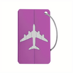 Metal Luggage Tag Boarding Plate for Checked Baggage