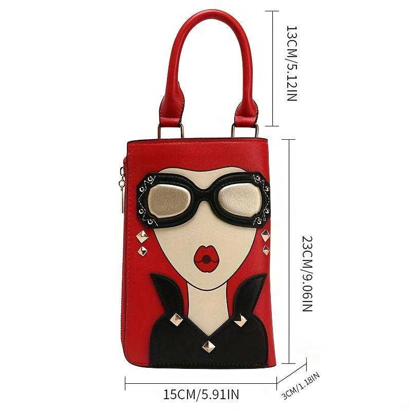 Women's Cartoon Pattern Phone Bag Handbag Coin Purse