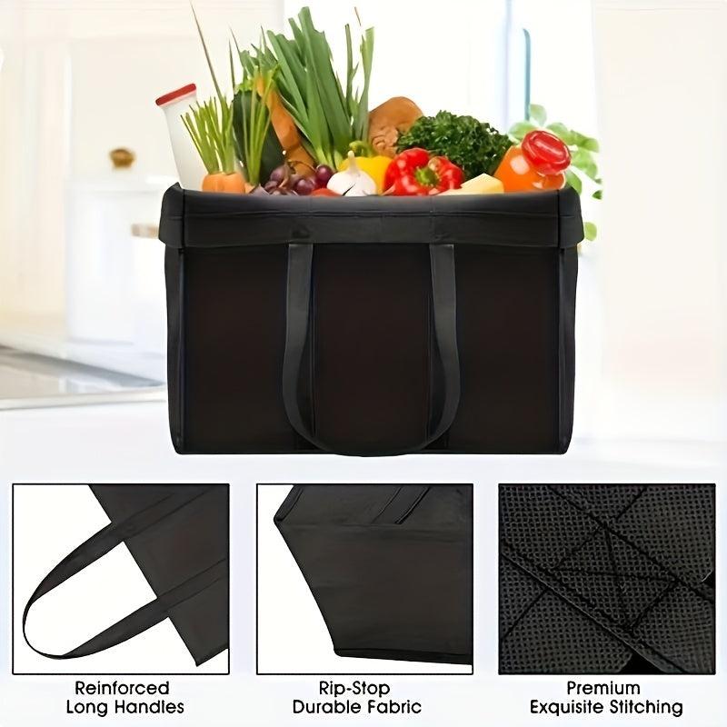 Reusable Grocery Shopping Bags Large Foldable Tote Eco Friendly Bags
