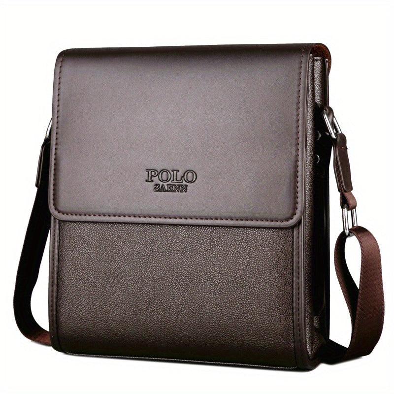 Classic Messenger Bag PU Leather Crossbody Bag Women's Shoulder Handbag