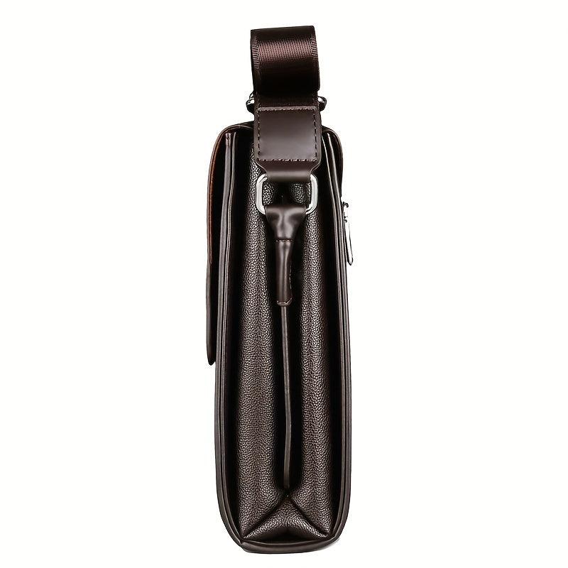 Classic Messenger Bag PU Leather Crossbody Bag Women's Shoulder Handbag