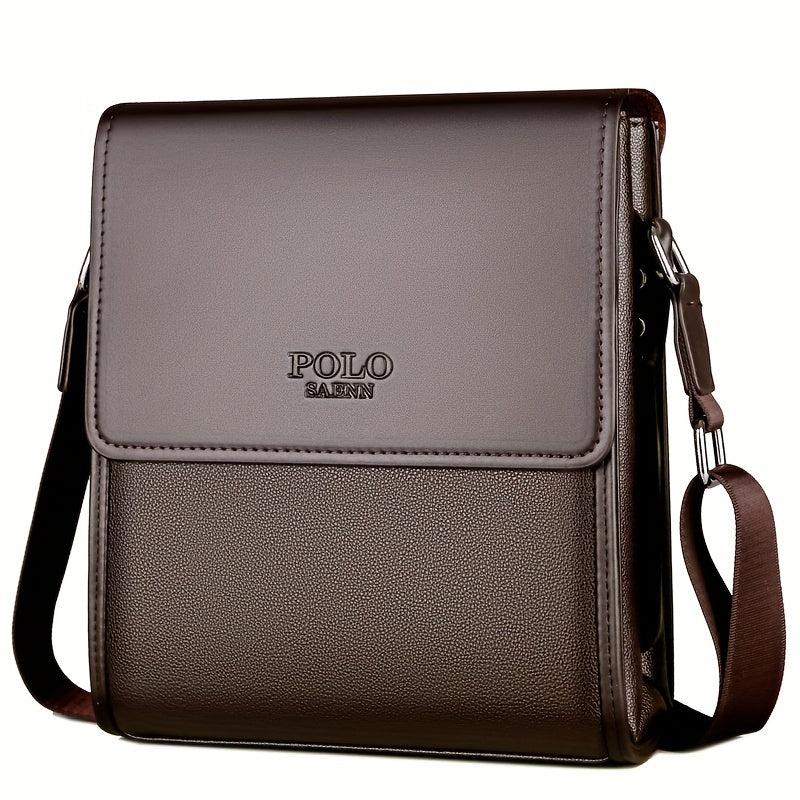 Classic Messenger Bag PU Leather Crossbody Bag Women's Shoulder Handbag