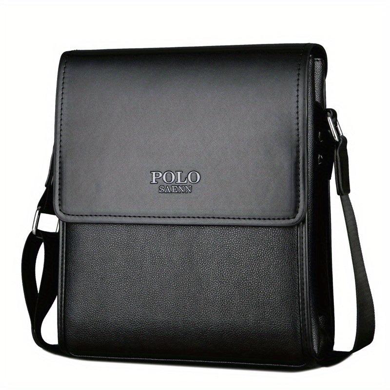 Classic Messenger Bag PU Leather Crossbody Bag Women's Shoulder Handbag