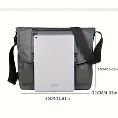 Vintage Large Capacity Messenger Bag Casual Nylon Shoulder Bag