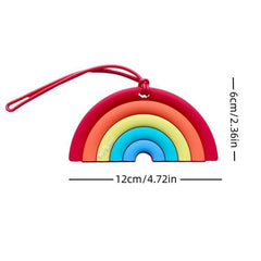 Rainbow and Robot Luggage Handbags Check-in Signs
