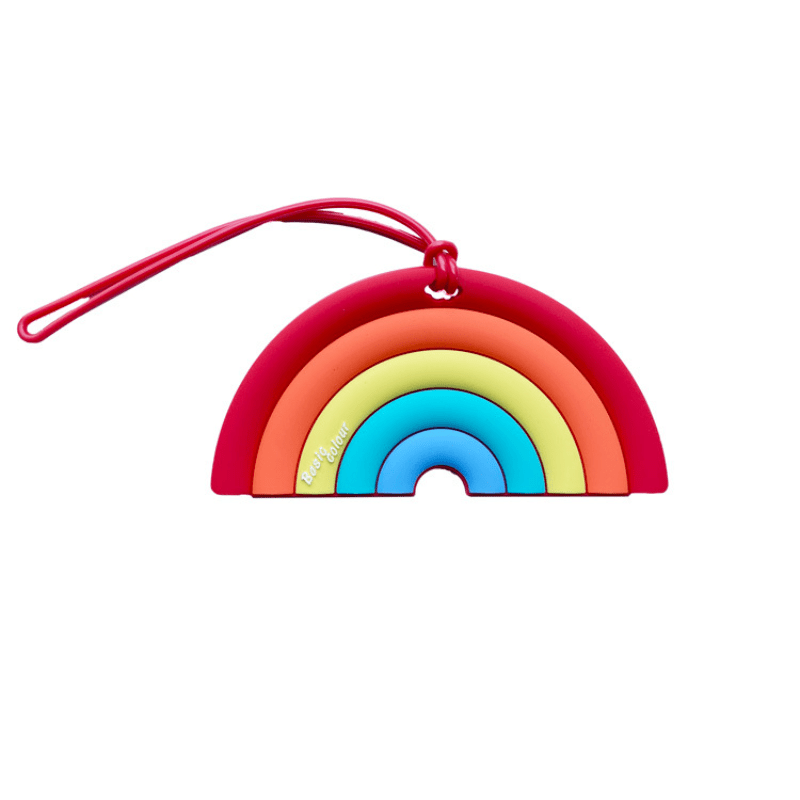 Rainbow and Robot Luggage Handbags Check-in Signs
