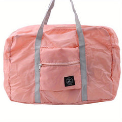 Foldable Travel Bag Lightweight Portable Nylon Weekender Bag for Women