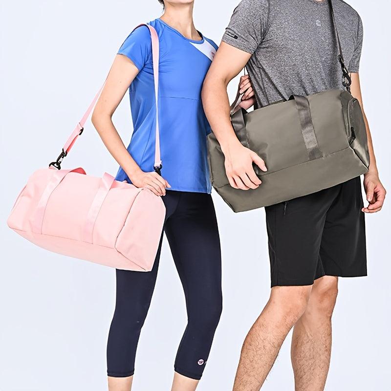 Sports Fitness Gym Bag Weekender Overnight Duffel Bag Travel Storage Bag