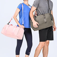 Sports Fitness Gym Bag Weekender Overnight Duffel Bag Travel Storage Bag