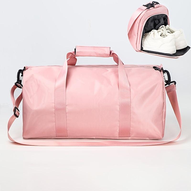 Sports Fitness Gym Bag Weekender Overnight Duffel Bag Travel Storage Bag