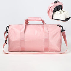 Sports Fitness Gym Bag Weekender Overnight Duffel Bag Travel Storage Bag