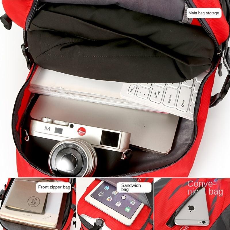 Large Capacity Outdoor Mountaineering Bag Waterproof Lightweight Camping Hiking