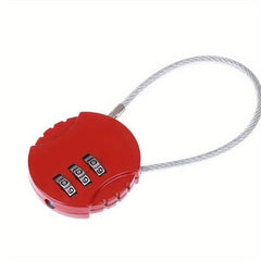Wire Rope Combination Lock Padlock Luggage Bike Custom Combination Lock