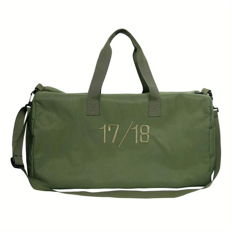 Number Pattern Sports Handbag Large Capacity Luggage Bag