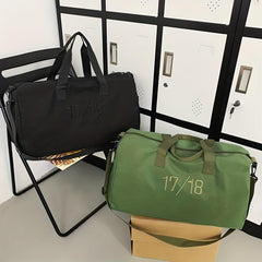 Number Pattern Sports Handbag Large Capacity Luggage Bag