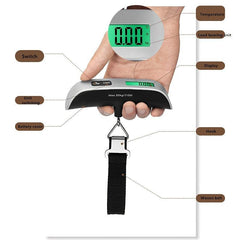 Portable Electronic Luggage Scale Hand Scale Mini Gram Scale