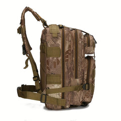 Versatile Outdoor Tactical Storage Backpack Camouflage Pattern Daypack