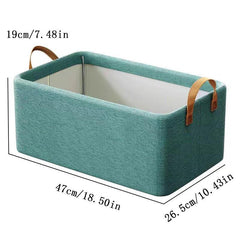 Foldable Storage Box With Steel Frame Clothes And Trousers Storage