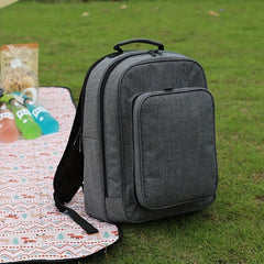 Outdoor Picnic Backpack Portable Food Cooler Bag