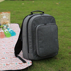 Outdoor Picnic Backpack Portable Food Cooler Bag