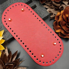 Crochet Bag Oval Bottom DIY Knit Bags Wear-Resistant Bag Bottom