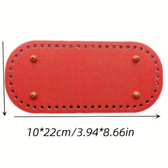 Crochet Bag Oval Bottom DIY Knit Bags Wear-Resistant Bag Bottom