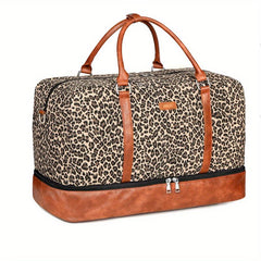 Large Capacity Weekender Duffle Bag Shoulder Luggage Bag