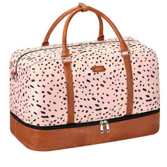 Large Capacity Weekender Duffle Bag Shoulder Luggage Bag