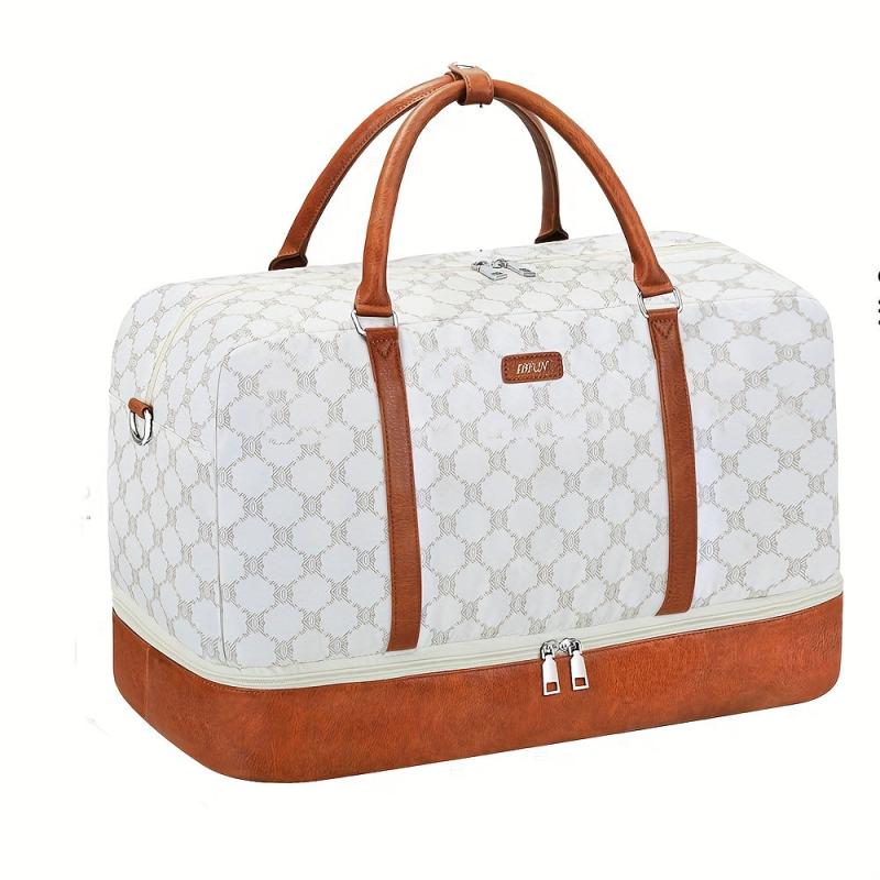 Large Capacity Weekender Duffle Bag Shoulder Luggage Bag