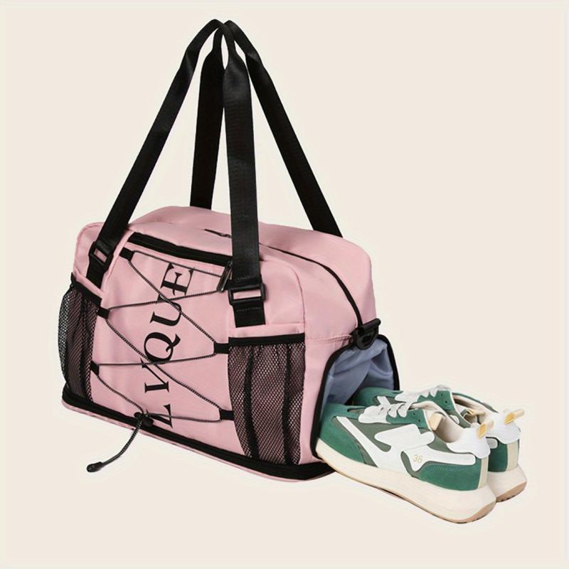 Large Capacity Travel Bag Dry & Wet Separation Gym Luggage Carry On