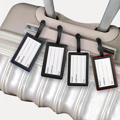 Silicone Luggage Tag PVC Letter Tag Soft Rubber Boarding Tag