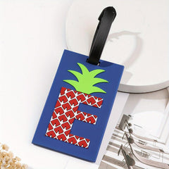 Silicone Luggage Tag PVC Letter Tag Soft Rubber Boarding Tag