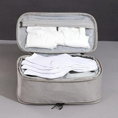 Travel Underwear Storage Handbag Lightweight Zipper Clothes Organizer