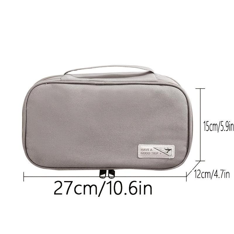 Travel Underwear Storage Handbag Lightweight Zipper Clothes Organizer