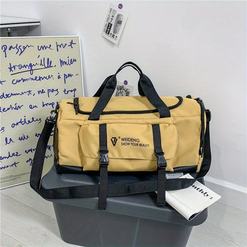 Multifunctional Travel Duffel Bag Large Capacity Waterproof Sports Gym Yoga Tote