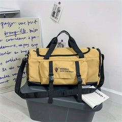 Multifunctional Travel Duffel Bag Large Capacity Waterproof Sports Gym Yoga Tote