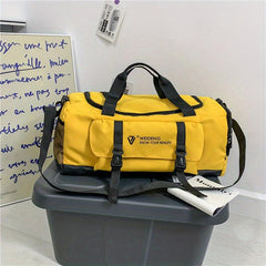 Multifunctional Travel Duffel Bag Large Capacity Waterproof Sports Gym Yoga Tote