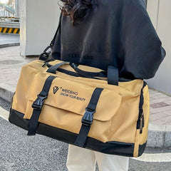 Multifunctional Travel Duffel Bag Large Capacity Waterproof Sports Gym Yoga Tote