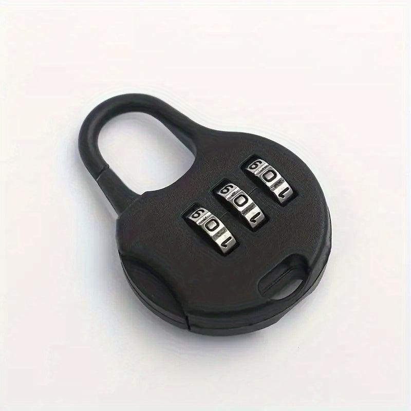3 Digit Combination Padlock Mini Lock Anti Theft Drawer Lock