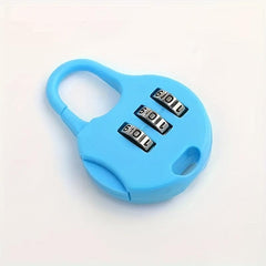 3 Digit Combination Padlock Mini Lock Anti Theft Drawer Lock