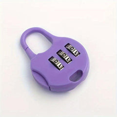 3 Digit Combination Padlock Mini Lock Anti Theft Drawer Lock