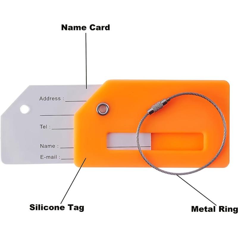 Silicone Luggage Tag for Commuting