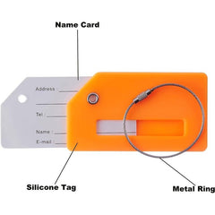 Silicone Luggage Tag for Commuting