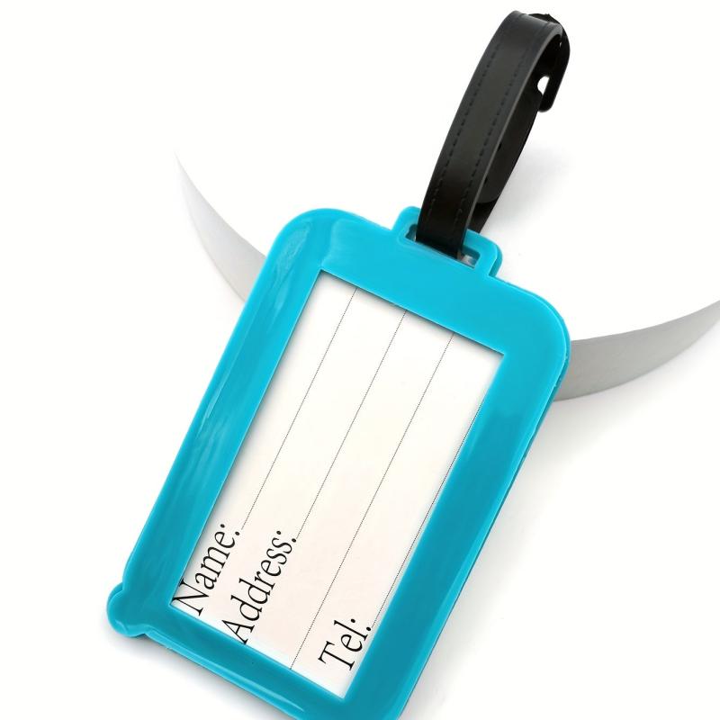 1pc Luggage Tag Boarding Tag Anti Lost Luggage Tag