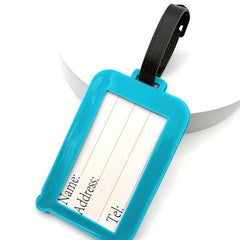 1pc Luggage Tag Boarding Tag Anti Lost Luggage Tag